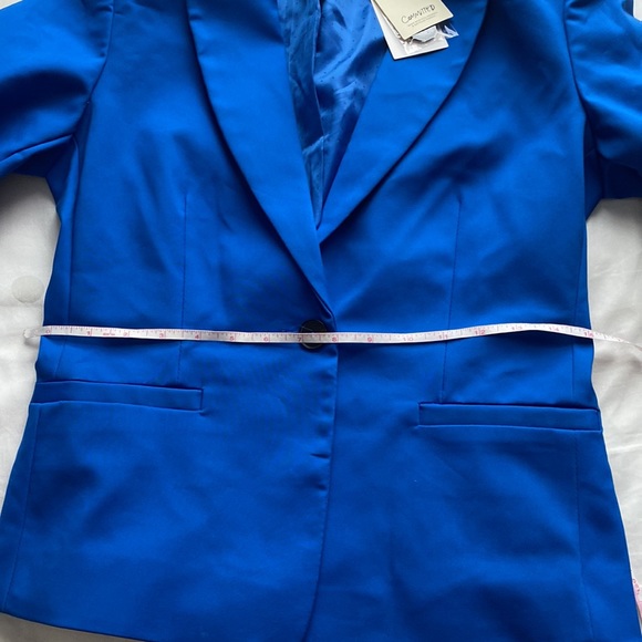 Mango Cobalt Blue Blazer Size 6 - NWT - Picture 5 of 9